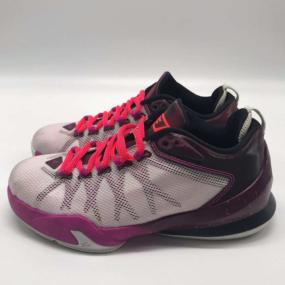 JORDAN CP3.VIII AE BG WHITE/INFRARED FUCHSIA YOUTH